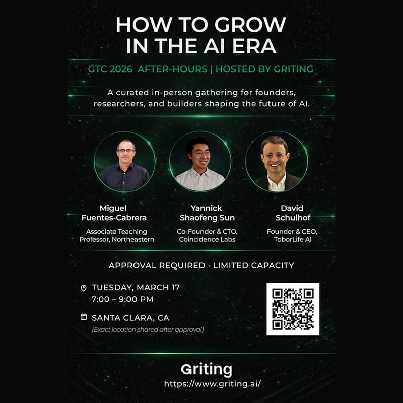 Cover Image for How to Grow in the AI Era | GTC After-Hour | Hosted by Griting