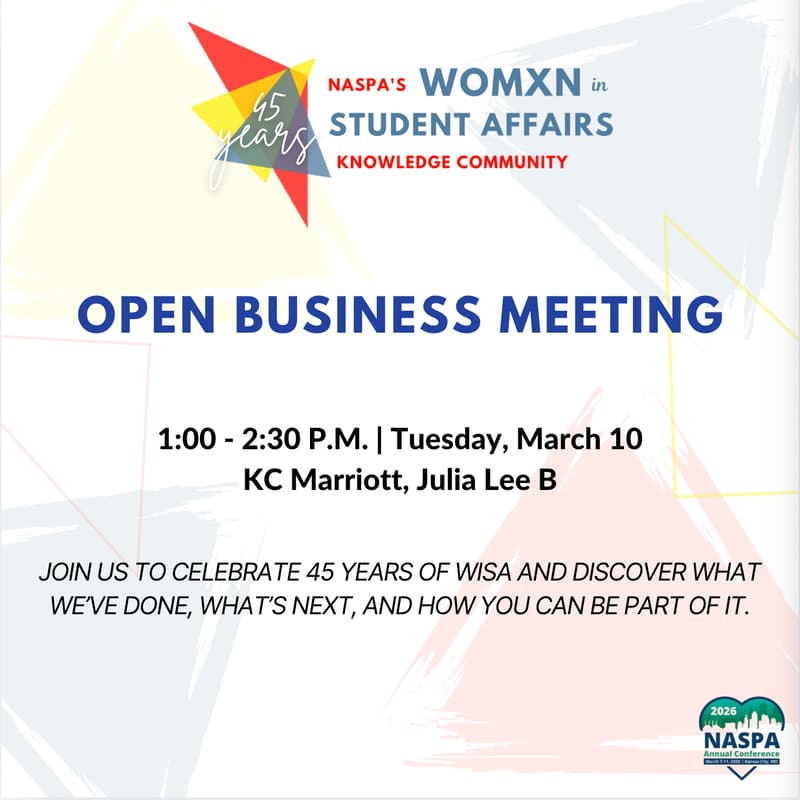 Cover Image for WISA Open Business Meeting