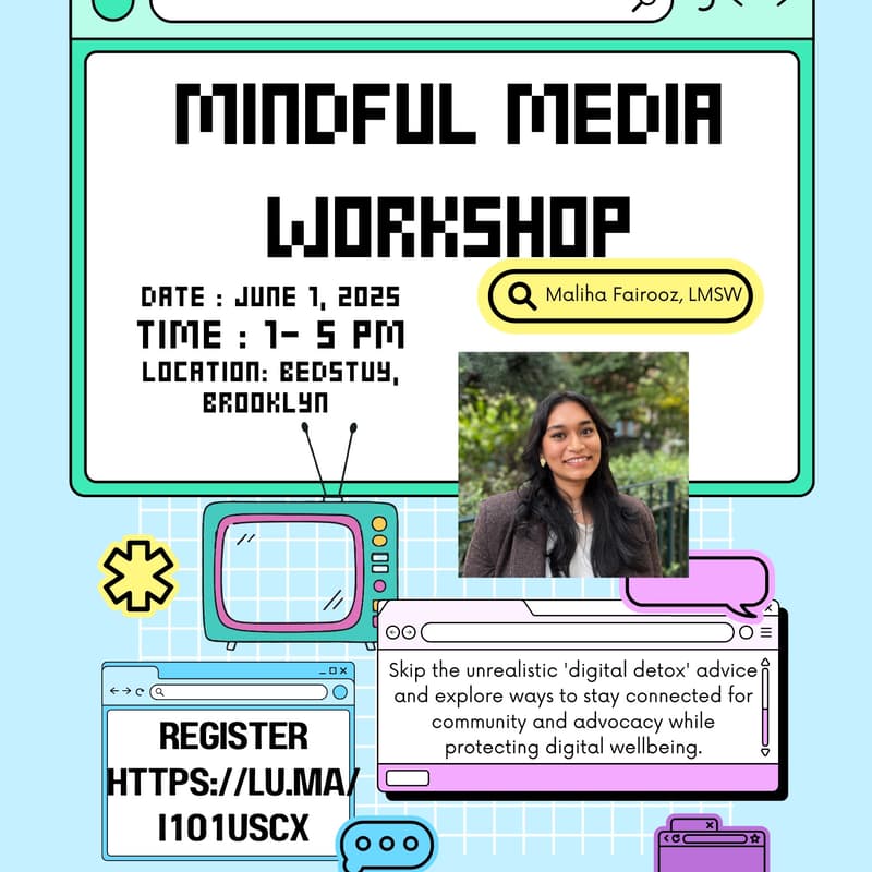 Cover Image for Mindful Media Workshop