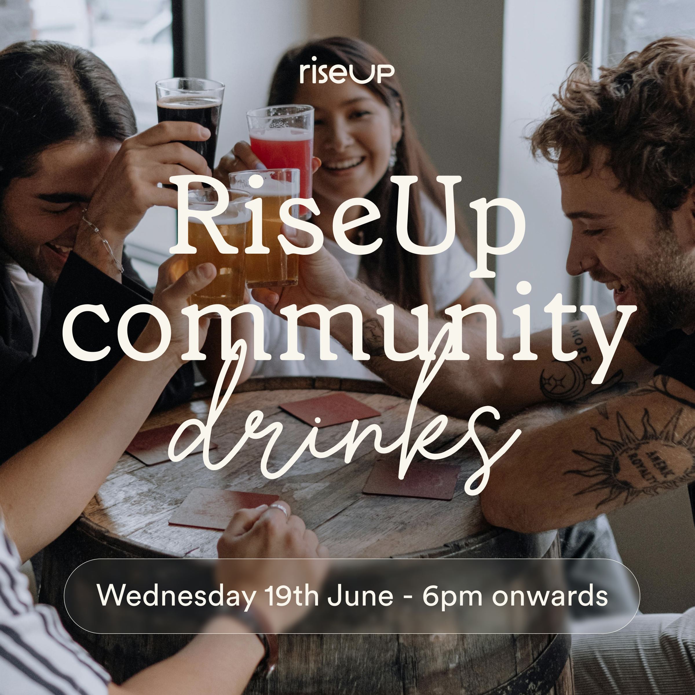 Cover Image for RiseUp community drinks