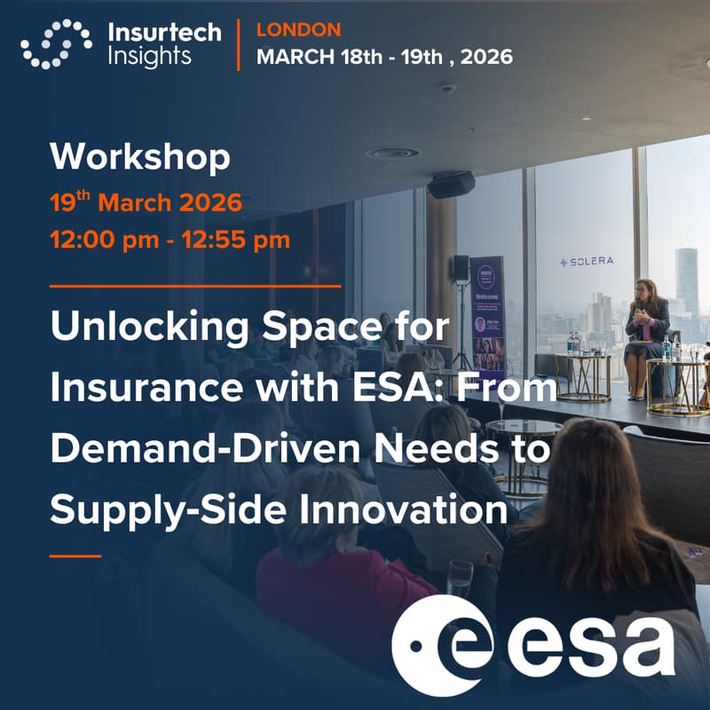 Cover Image for Unlocking Space for Insurance with ESA: From Demand‑Driven Needs to Supply‑Side Innovation