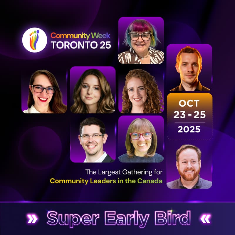 Cover Image for Toronto Community Week (October 23-25, 2025) - by Led by Community