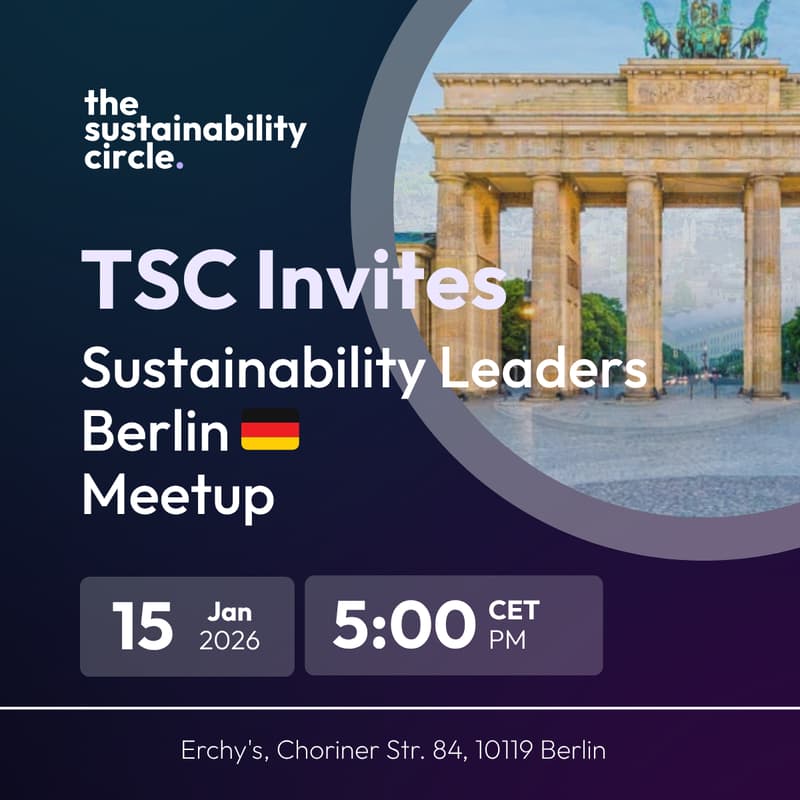Cover Image for Berlin Senior Sustainability Leader Meetup (TSC Event)