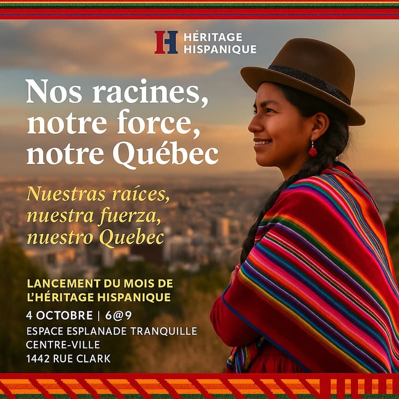 Cover Image for CultuRencia/Lancement mois Héritage hispanique Québec
