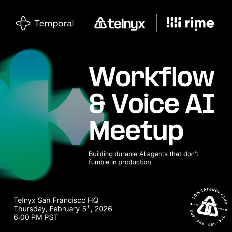 Cover Image for Low Latency Club: Workflow & Voice AI Meetup