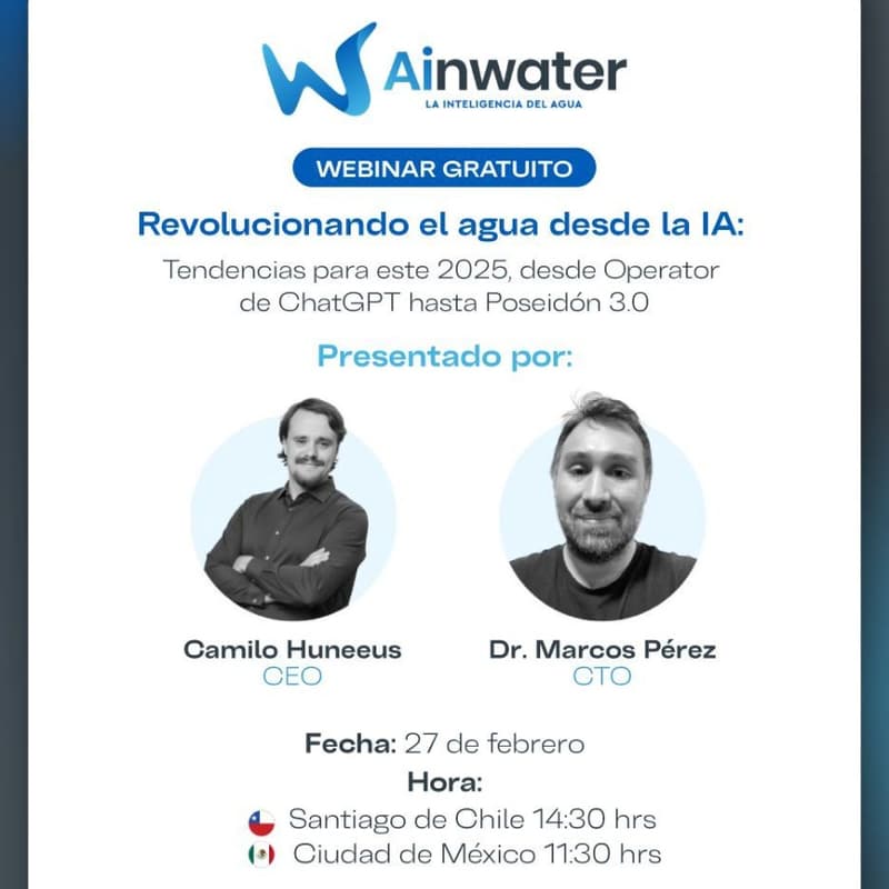 Tendencias de la IA en el mundo del agua para el 2025 · Luma