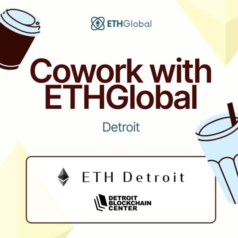 Cover Image for Cowork with ETHGlobal in Detroit with ETH Detroit