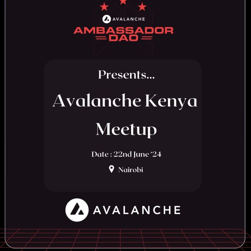 Cover Image for AvaxDAO Kenya Meetup