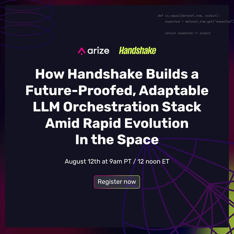 Cover Image for How Handshake Builds a Future-Proofed, Adaptable LLM Orchestration Stack Amid Rapid Evolution In the Space