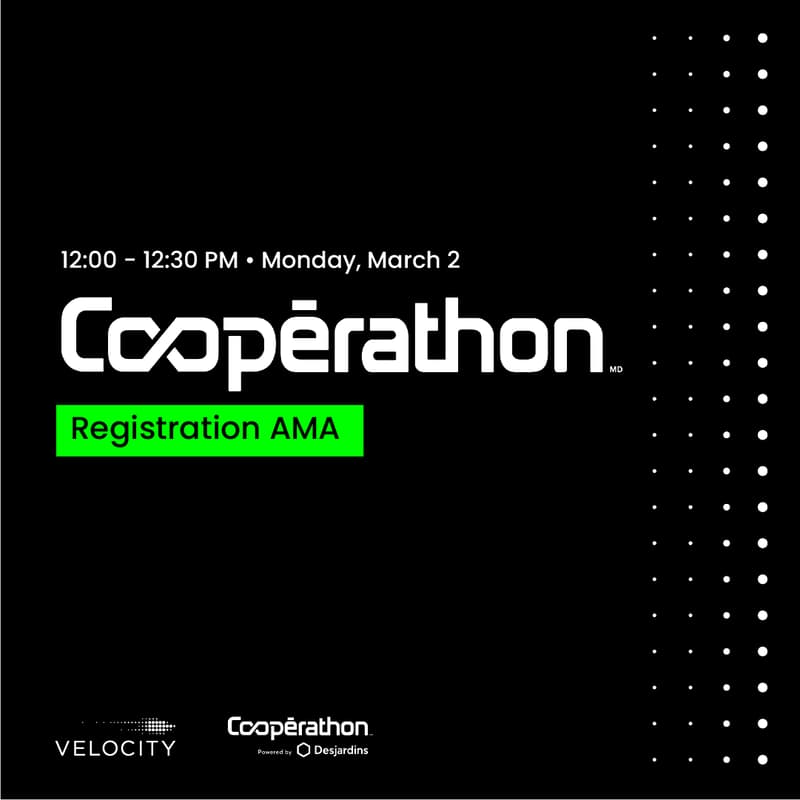 Cover Image for Cooperathon powered by Desjardins : registration AMA