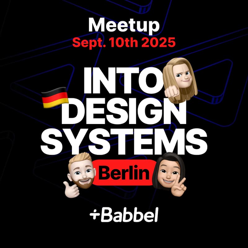 Cover Image for Into Design Systems at Babbel - Berlin, Germany - All About Accessibility
