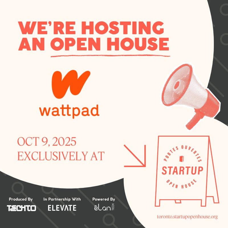 Wattpad @ Startup Open House · Luma