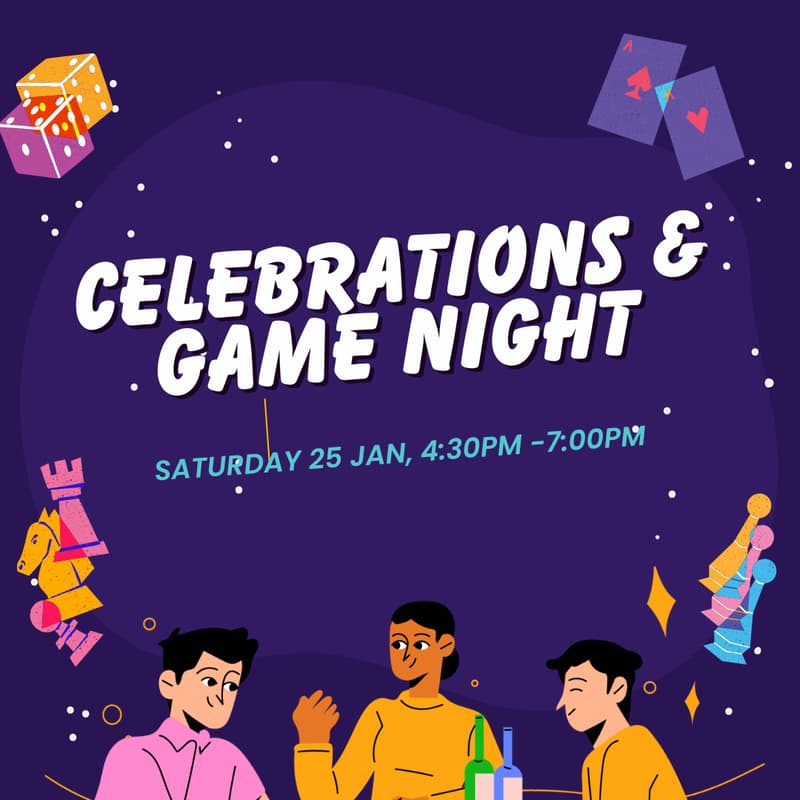 Cover Image for Celebrations and Game Night