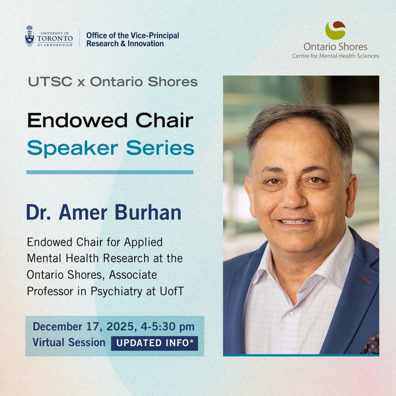 Cover Image for Endowed Chair Speaker Series w/ Dr. Amer Burhan