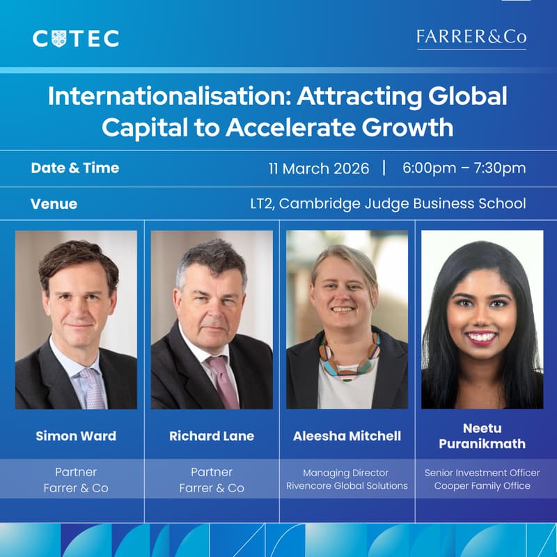 Cover Image for Internationalisation: Attracting Global Capital to Accelerate Growth