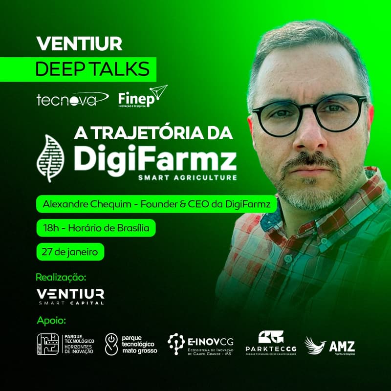 Cover Image for Ventiur Deep Talks | A trajetória da DigiFarmz
