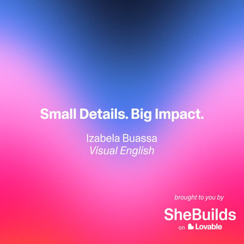 Cover Image for Small Details. Big Impact.