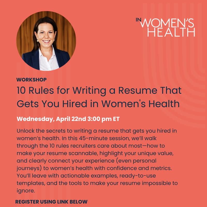 Cover Image for 10 Rules for Writing a Resume That Gets You Hired in Women's Health