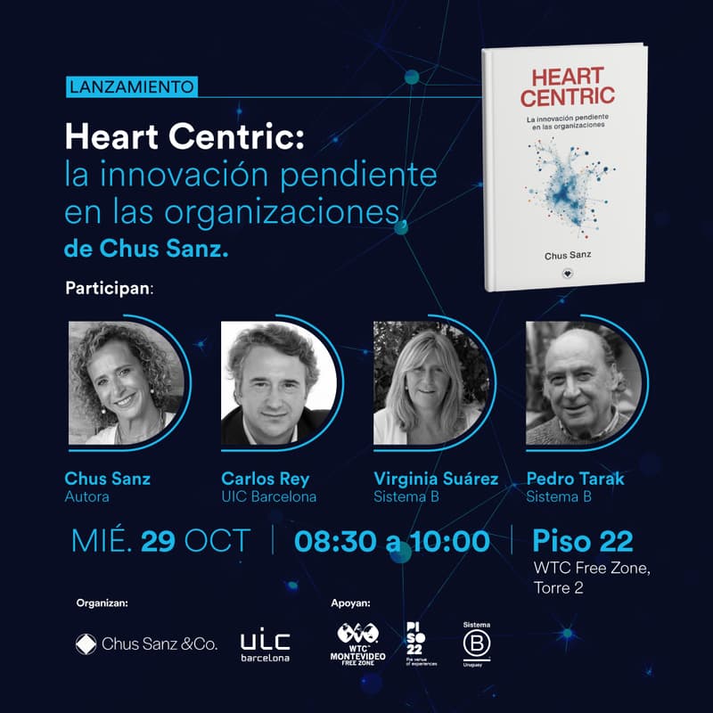 Cover Image for Lanzamiento libro Heart Centric por Chus Sanz