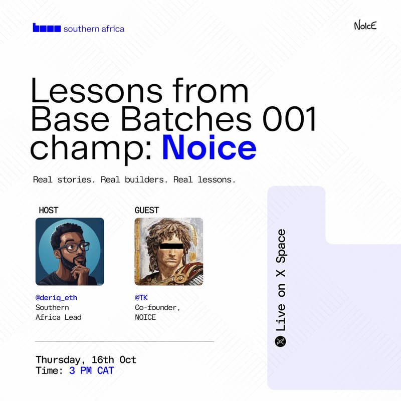 Cover Image for Lessons from Base Batches 001 Champ: Noice