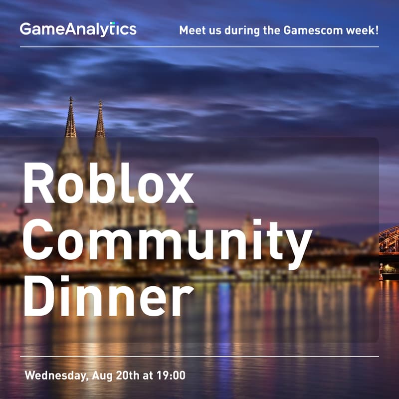 Cover Image for Roblox Community Dinner w/GameAnalytics | Gamescom 2025