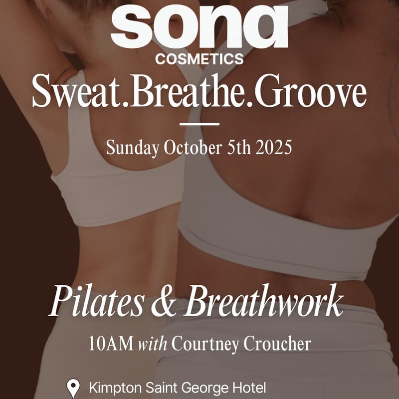Cover Image for Sweat, Breathe, Groove With Sona cosmetics & Active Girls TO