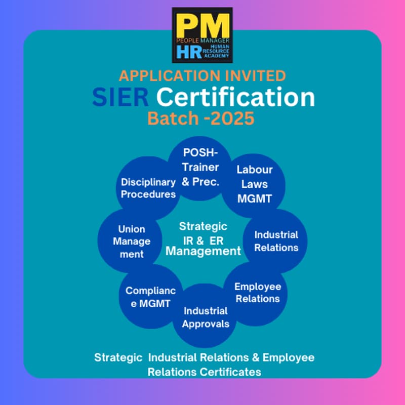 Cover Image for SIER - Certification Batch -2025