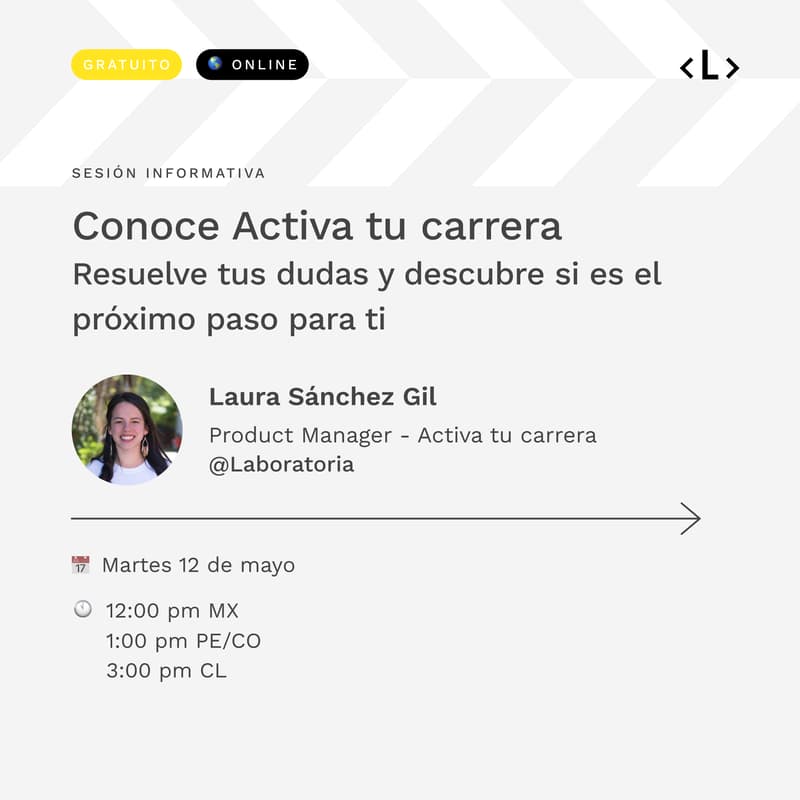 Cover Image for Conoce Activa tu carrera: resuelve tus dudas y descubre si es el próximo paso para ti