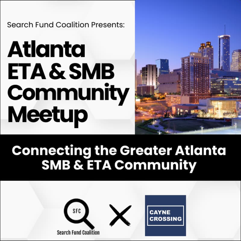 Cover Image for Atlanta ETA & SMB Community Meetup