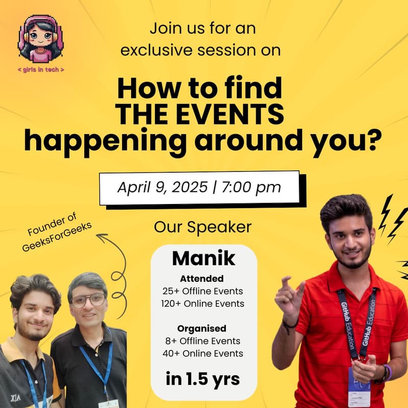 Cover Image for How to find THE EVENTS happening around you ?