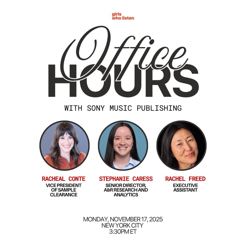 Cover Image for Office Hours at Sony Music Publishing (NYC)