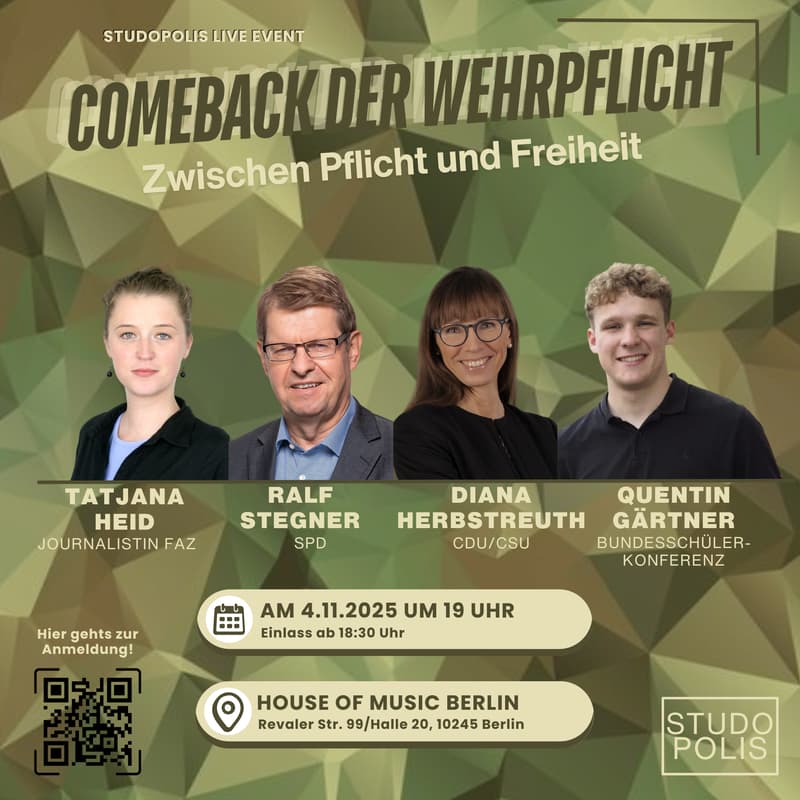 Cover Image for Comeback der Wehrpflicht? Zwischen Pflicht und Freiheit