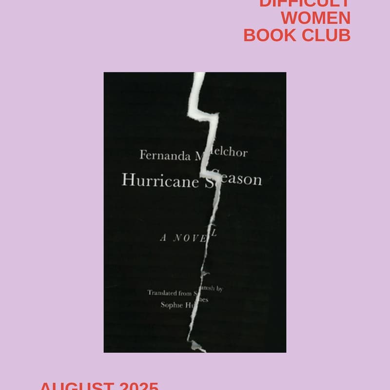Cover Image for Hurricane Season - by Fernanda Melchor