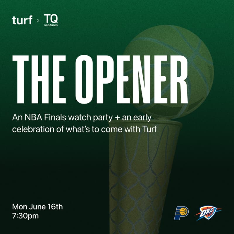 Cover Image for The Opener: Turf + TQ Watch Party