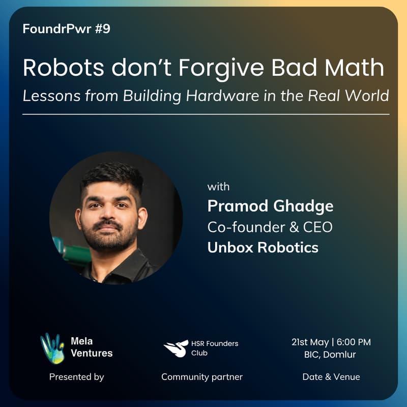 Cover Image for FoundrPwr - Robots don't Forgive Bad Math