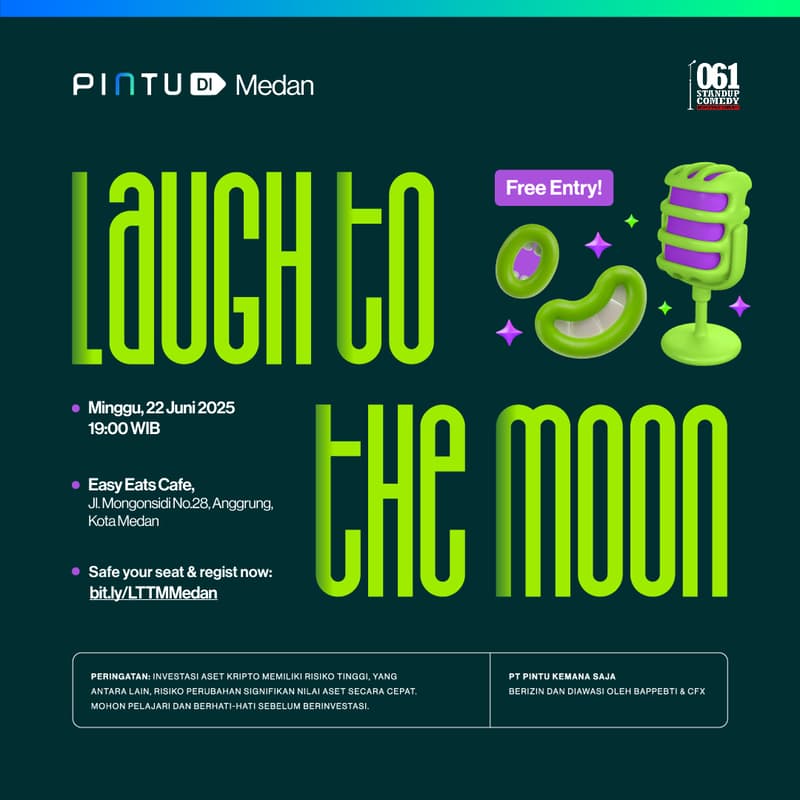 Cover Image for Pintu Laugh To The Moon! with Stand Up Indo Medan