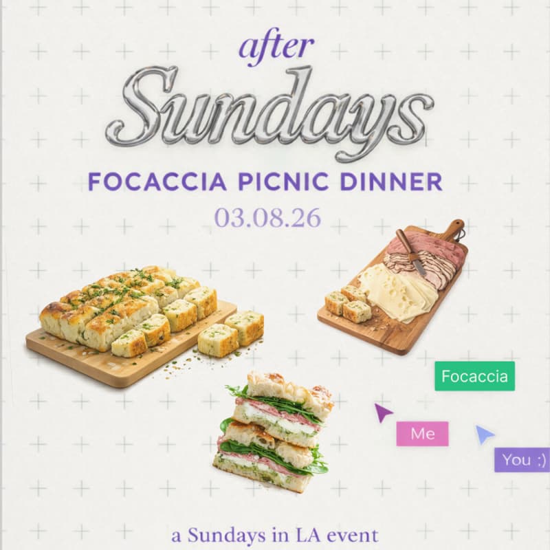 Cover Image for After Sundays in LA: Picnic Dinner