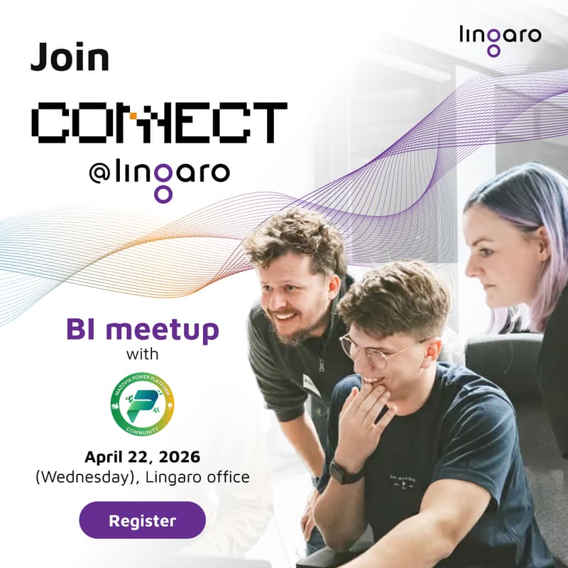 Cover Image for Connect@Lingaro - BI meetup