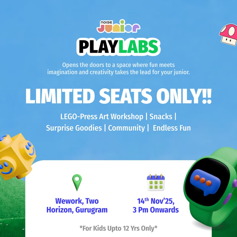 Cover Image for Noise Junior Playlabs- Lego press workshop for kids