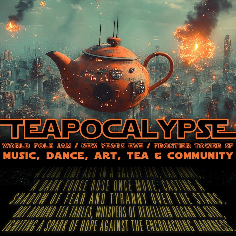 Cover Image for Teapocalypse NYE World Folk Jam
