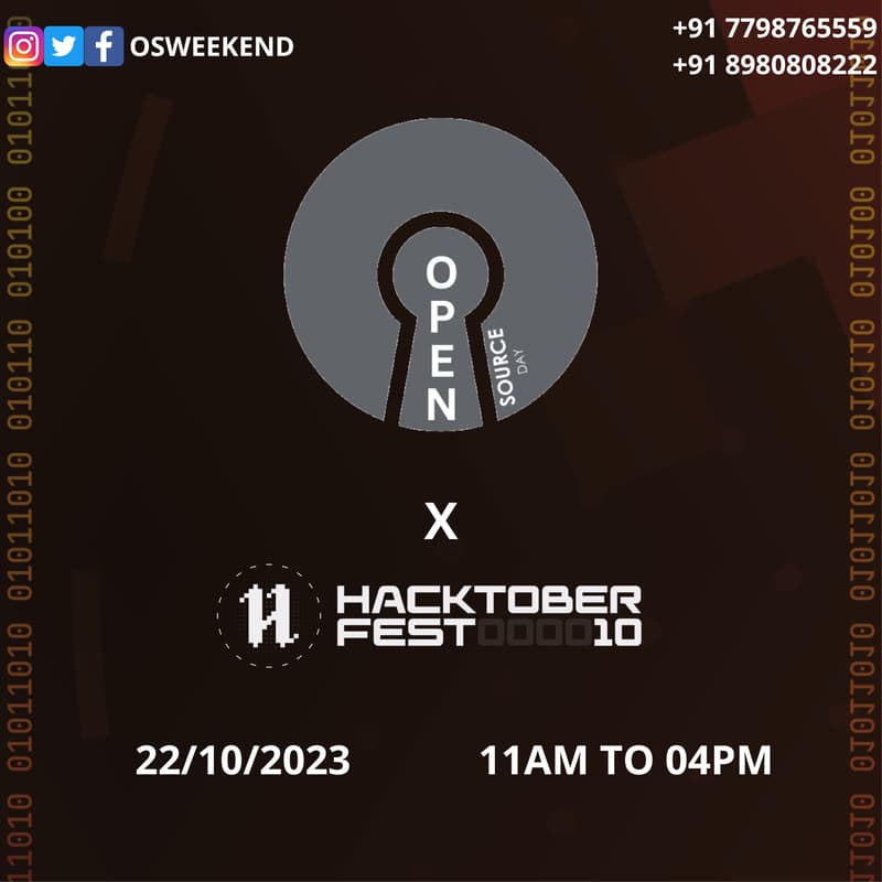 Cover Image for Open Source Day X Hacktoberfest