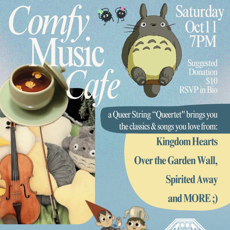 Cover Image for 🎵Comfy Music Cafe🎶