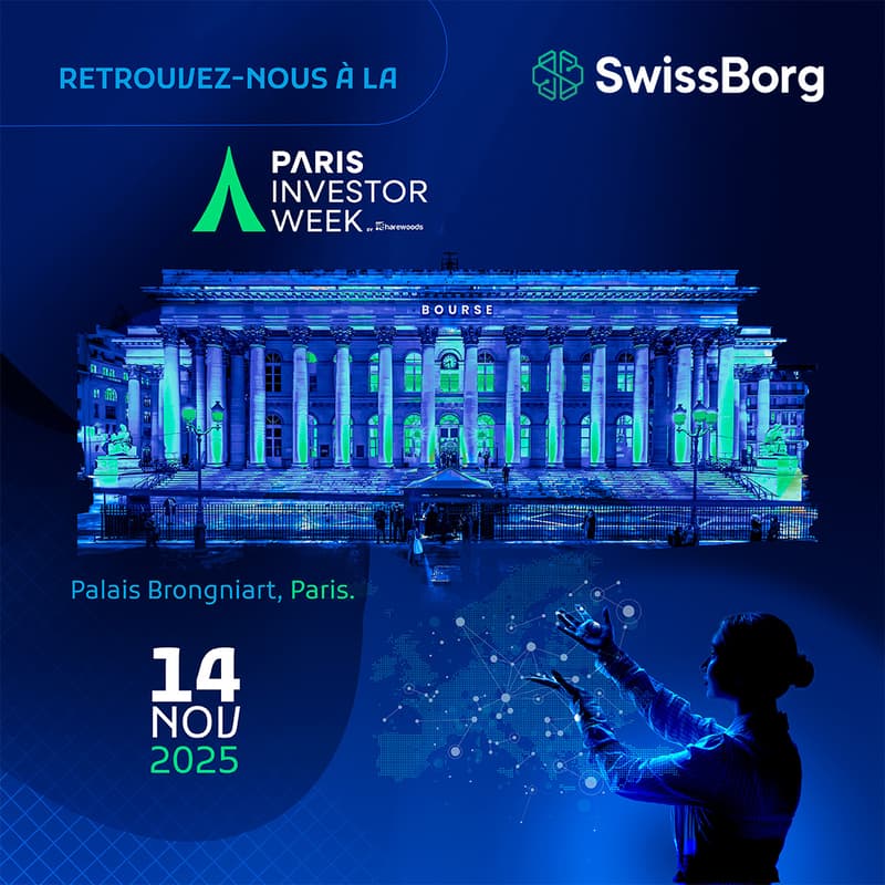 Cover Image for SwissBorg @ Paris Investor Week
