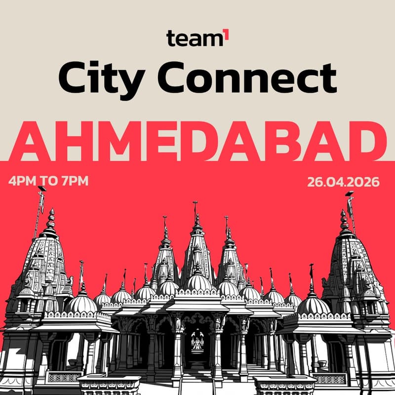 Cover Image for Team1 City Connect: Ahemdabad