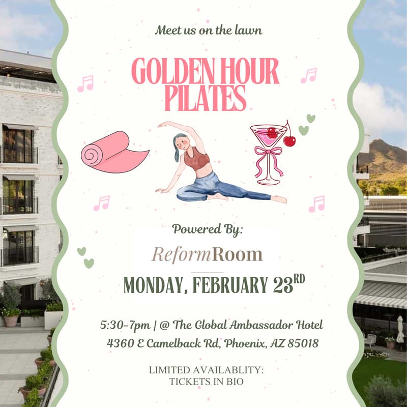 Cover Image for Golden Hour with Reform Room