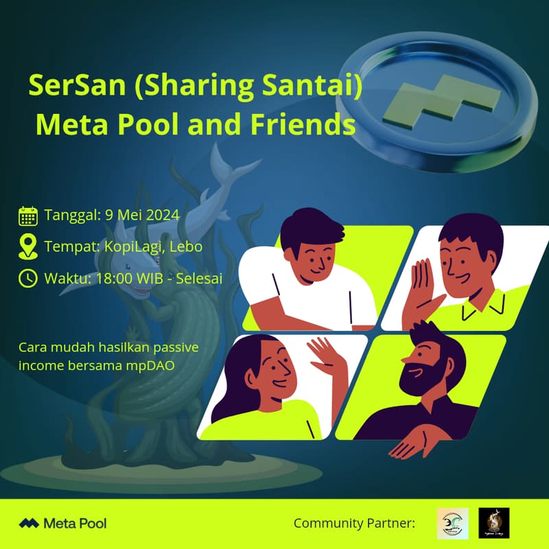 Cover Image for Sharing Santai Bersama Meta Pool and Friends