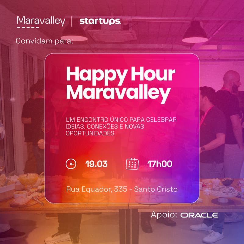 Cover Image for Happy Hour Maravalley & Startups