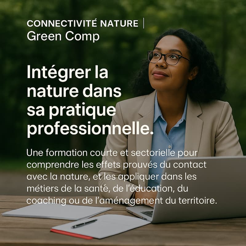 Cover Image for Inscription         CONNECTIVITÉ NATURE I Green comp
