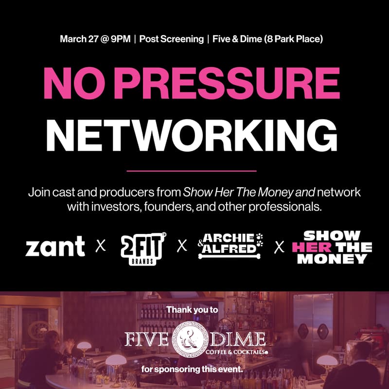 Cover Image for Post "Show Her The Money" No Pressure Networking
