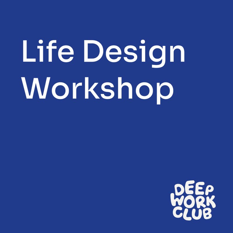 Cover Image for Design your Life - A Workshop for Startup Operators & Founders